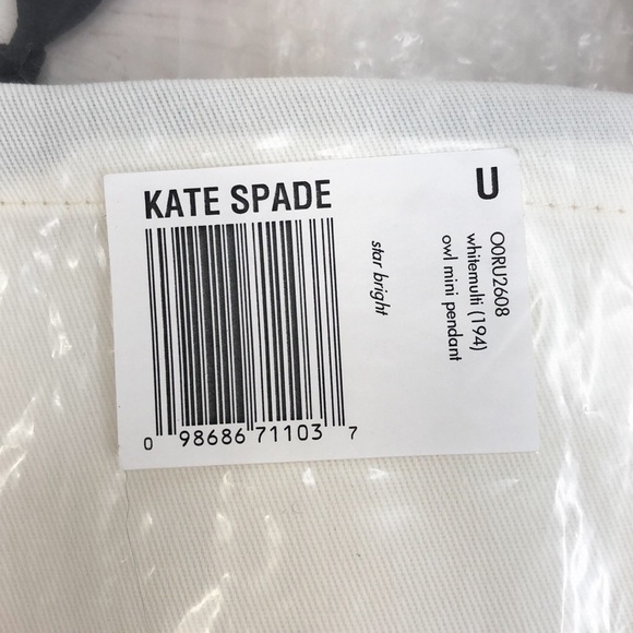 Kate Spade Star Bright Owl Mini Pendant Necklace - Picture 7 of 7